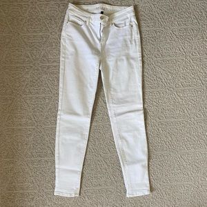 WHBM White Skinny Jeans Size 0S